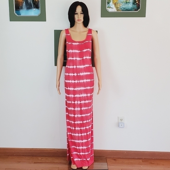 Isabel Maternity tie dye maxi dress - Picture 8 of 11